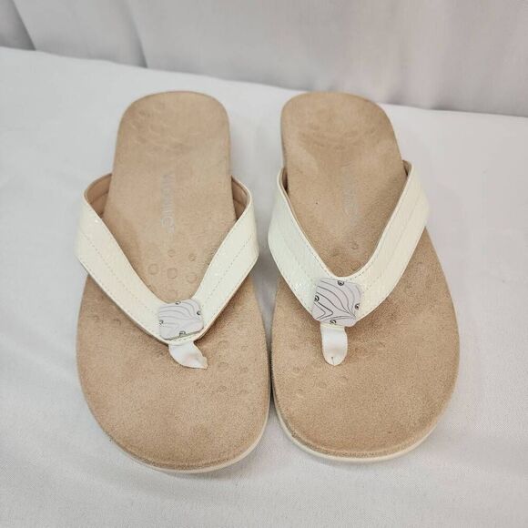 Vionic Size 11 Avena Women's Arch Supportive Flip Flop Orthotic Sandal New - Picture 3 of 10